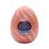 Мастурбатор-яйцо Tenga Egg Spiral, плотный TPE, пробник лубриканта 5 мл
