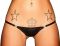 Трусики с мокрым эффектом Noir Handmade P005 Panties XXL, открываются сбоку