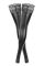 Чулки с мокрым эффектом Noir Handmade F135 Powerwetlook stockings, M, без мысков