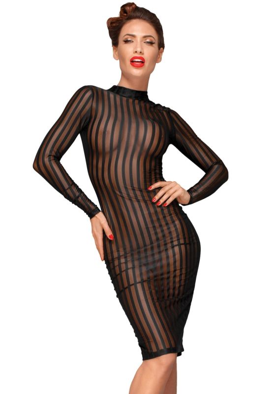 Платье Noir Handmade F182 Classic dress made of elastic tulle - S