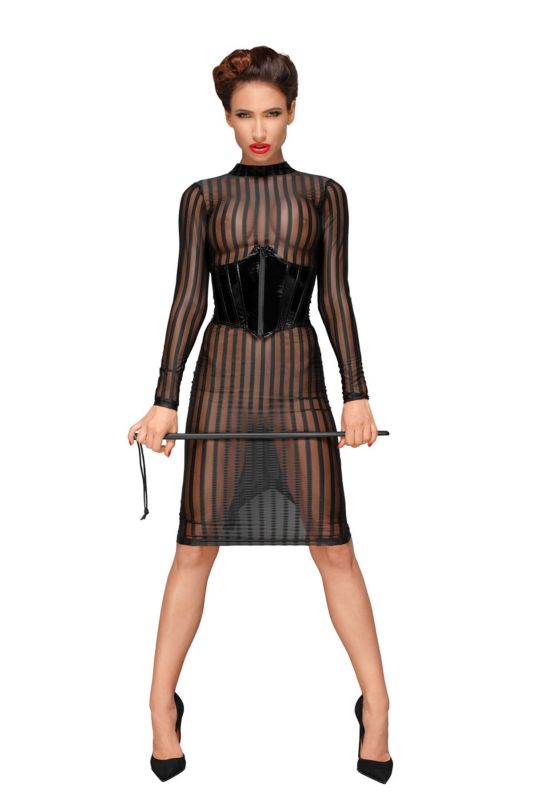 Платье Noir Handmade F182 Classic dress made of elastic tulle - XXL