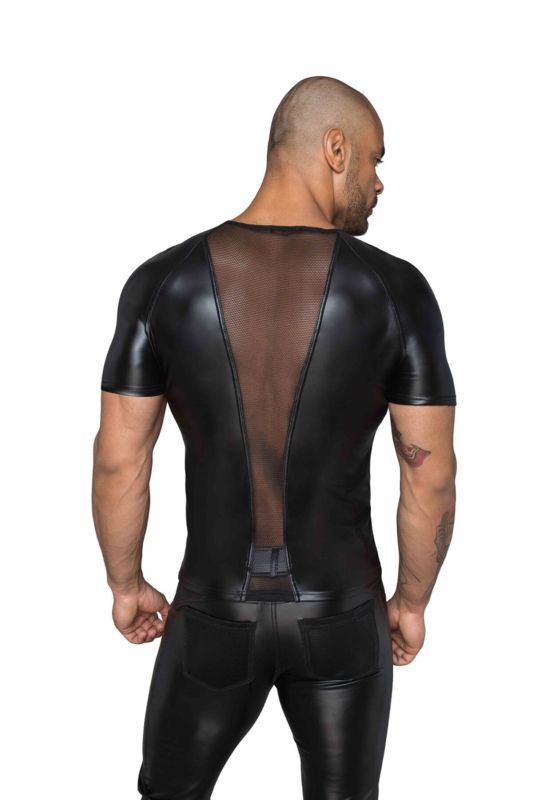 Футболка Noir Handmade H056 Men's T-shirt made of powerwetlook - L