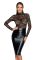 Платье Noir Handmade F228 Midi dress with soft lace top - M