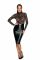 Платье Noir Handmade F228 Midi dress with soft lace top - L