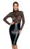Платье Noir Handmade F228 Midi dress with soft lace top - XL