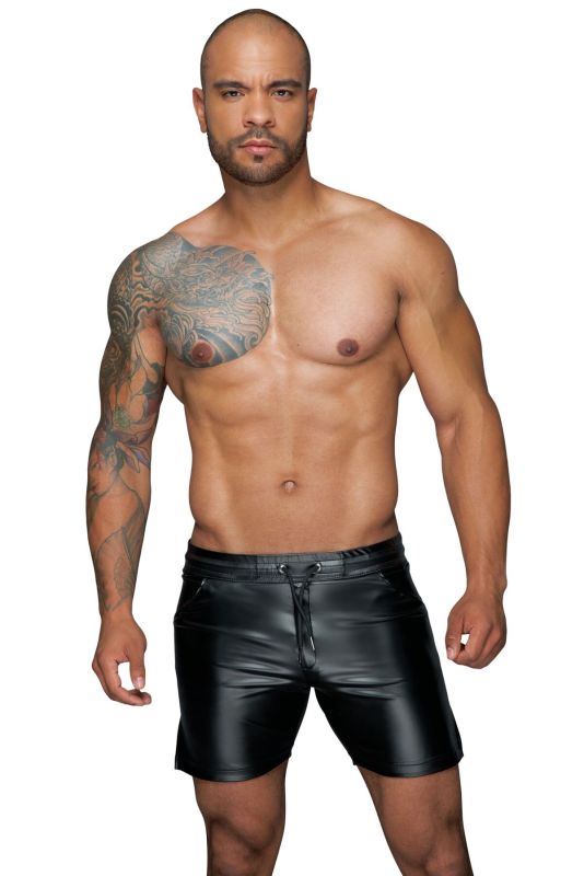 Мужские шорты Noir Handmade H061 Powerwetlook shorts - XXL