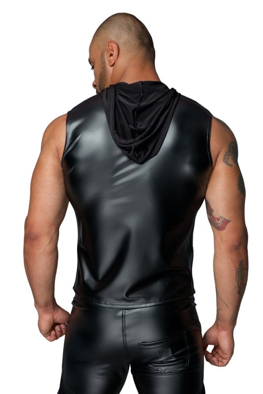 Безрукавка с капюшоном Noir Handmade H062 Hooded Shirt - L