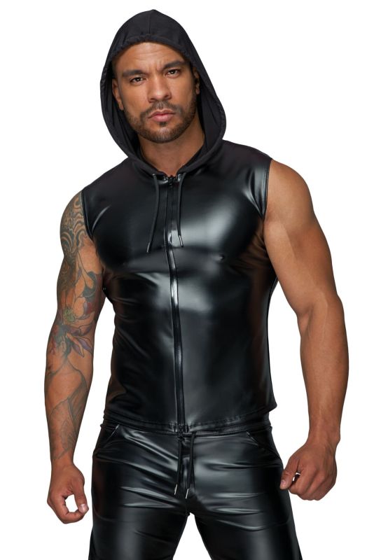 Безрукавка с капюшоном Noir Handmade H062 Hooded Shirt - XXL