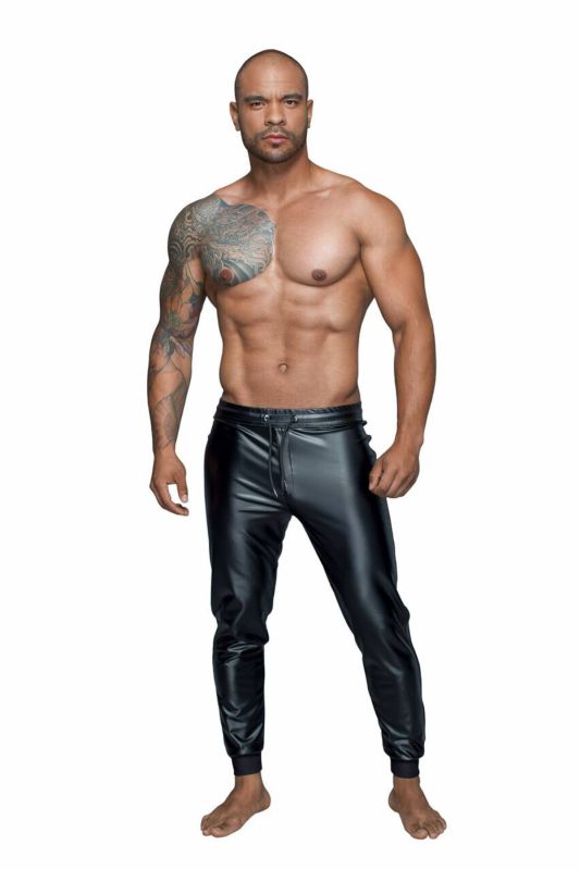 Мужские треггинсы Noir Handmade H063 Powerwetlook treggings - XXL