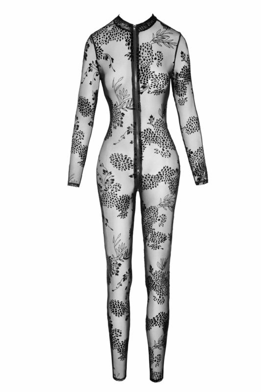 (SALE) Бодистокинг Noir Handmade F237 Long tulle overall - L