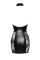 Платье Noir Handmade F238 Short tulle dress with powerwetlook inserts - L