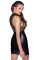 Платье Noir Handmade F241 Short dress with powerwetlook skirt and tulle top - 3XL
