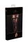Чулки Noir Handmade F243 Tulle stockings with patterned flock embroidery - XXL