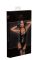 Боди Noir Handmade F244 Powerwetlook body with high cut bottom hem - S