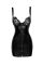 (SALE) Платье Noir Handmade F254 Powerwetlook mini-dress - L