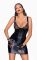 Платье Noir Handmade F254 Powerwetlook mini-dress - XL