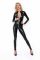 (SALE) Комбинезон Noir Handmade F293 Powerwetlook catsuit with front zipper - S