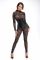 Комбинезон Noir Handmade F299 Enigma lace catsuit with underbust bodice - S
