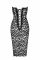 Платье Noir Handmade F301 Catalyst lace up midi dress - S