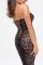 Платье Noir Handmade F301 Catalyst lace up midi dress - M