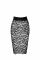 Юбка Noir Handmade F302 Ambivalence lace up midi skirt - XXL