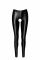 Лeггинсы Noir Handmade F304 Taboo wetlook leggings with open crotch and bum - XL