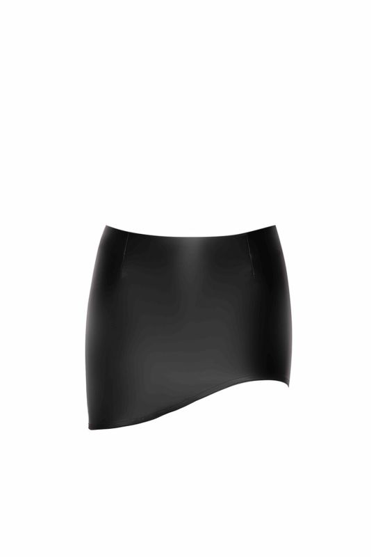 Юбка Noir Handmade F305 Legacy wetlook mini skirt - 3XL