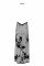 Платье Noir Handmade F312 Divinity long flocked mesh dress with open back - 3XL