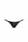 Трусики Noir Handmade P012 Wild crocodile wetlook thong with double opening - S