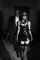 Платье Noir Handmade F320 Starlet wetlook minidress with ring belt - M