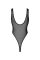 Боди Noir Handmade F322 Paparazzi elastic mesh body - M