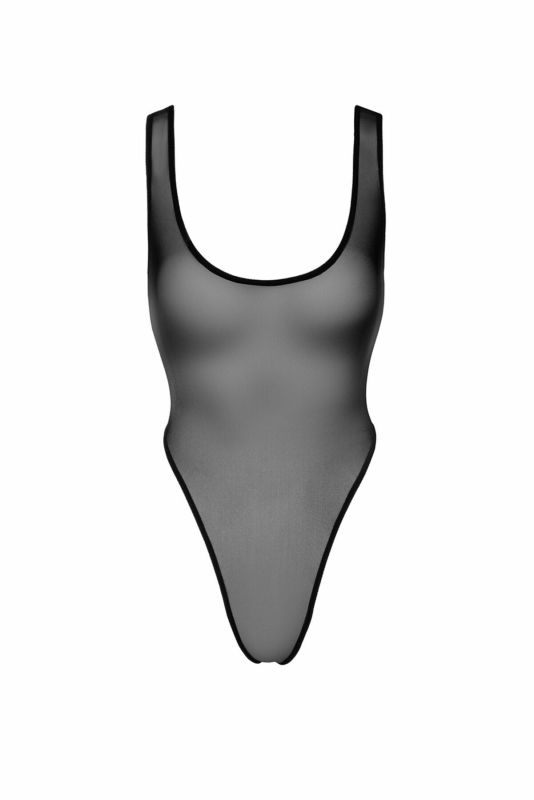 Боди Noir Handmade F322 Paparazzi elastic mesh body - XXL