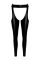 Леггинсы с открытыми бедрами Noir Handmade F323 Rebel wetlook chaps - XL