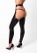 Леггинсы с открытыми бедрами Noir Handmade F323 Rebel wetlook chaps - XL