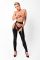 Леггинсы с открытыми бедрами Noir Handmade F323 Rebel wetlook chaps - XXL