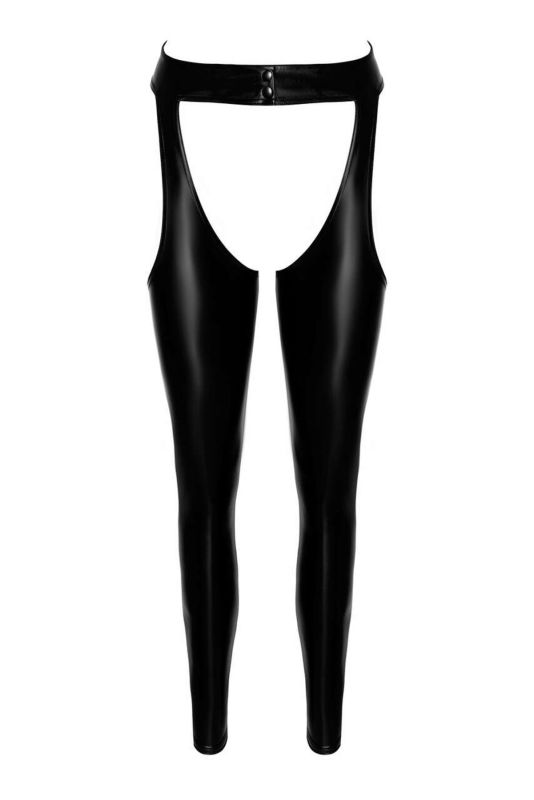 Леггинсы с открытыми бедрами Noir Handmade F323 Rebel wetlook chaps - 3XL