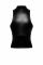 Топ Noir Handmade F324 Glam wetlook top with vinyl corset - S