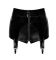 Шортики Noir Handmade F325 Glam suspender wetlook and vinyl shorts - M