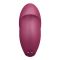Вибростимулятор-пульсатор Satisfyer Tap & Climax 1 Red, эффект постукивания пальцем, 2 мотора