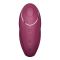 Вибростимулятор-пульсатор Satisfyer Tap & Climax 1 Red, эффект постукивания пальцем, 2 мотора