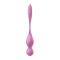 Вагинальные смарт-шарики с вибрацией Satisfyer Love Birds 1 Connect App Pink, 78 г