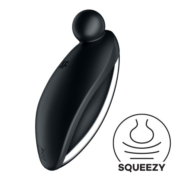 Вибратор для наружной стимуляции Satisfyer Spot On 2 Black, очень мощный, гибкий отросток