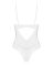 Боди Obsessive Alissium Teddy White, M/L, лиф с мягкой чашкой, высокие вырезы для ног