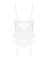 Корсет Obsessive Alissium corset & thong, M/L, гибкие косточки, открытая спина, стринги в комплекте