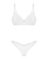 Комплект Obsessive Alissium 2-pcs set, XS/S, кружево, лиф с мягкой чашкой, трусики танга