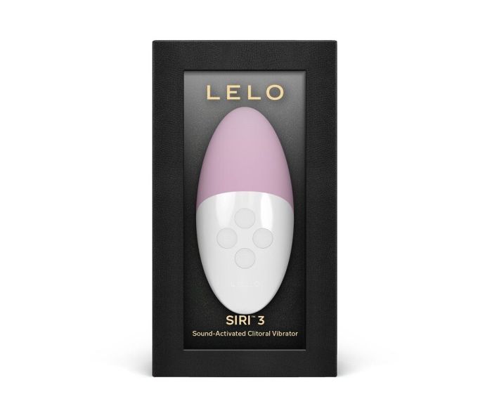 Музыкальный вибратор для клитора LELO SIRI 3 Soft Pink, вибрации в ритме звуков без смартфона