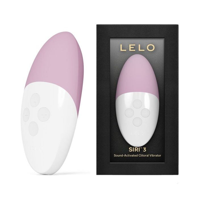 Музыкальный вибратор для клитора LELO SIRI 3 Soft Pink, вибрации в ритме звуков без смартфона