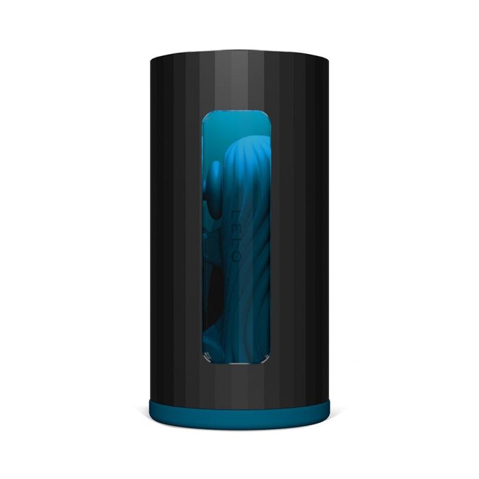 Смарт-мастурбатор LELO F1S V3 Teal, 2 мотора, 8 режимов, стимуляция звуковыми волнами