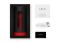 Смарт-мастурбатор LELO F1S V3 XL Red, увеличенный, 2 мотора, 8 режимов, стимуляция звуковыми волнами
