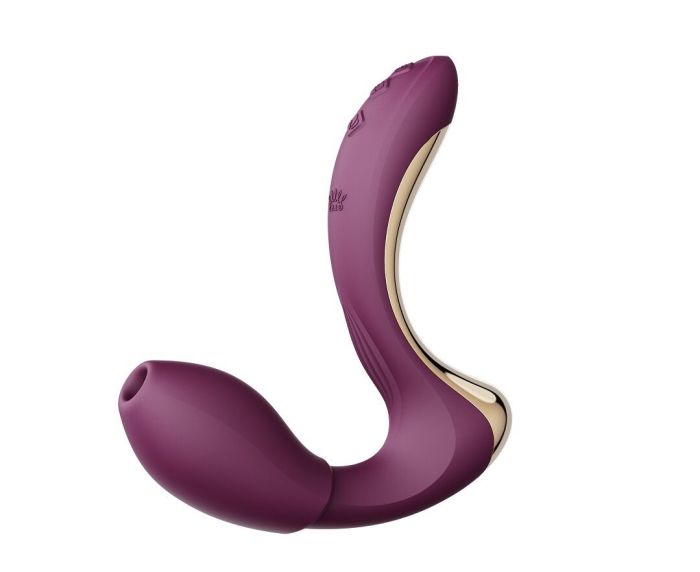 Вибратор-пульсатор с вакуумной насадкой Zalo – Talis G-Spot PulseWave Vibrator Velvet Purple
